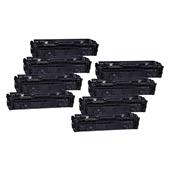 999inks Compatible Multipack Canon 075BK/C/M/Y 2 Full Sets Standard Capacity Laser Toner Cartridges