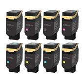 999inks Compatible Multipack Xerox 006R04685-88 2 Full Sets High Capacity Laser Toner Cartridges