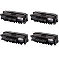 999inks Compatible Quad Pack OKI 01240001 High Capacity Laser Toner Cartridges