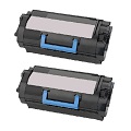 999inks Compatible Twin Pack Dell 593-11187 Black Laser Toner Cartridges