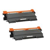 999inks Compatible Twin Pack Brother TN2320XL Black Extra High Capacity Toner Cartridges