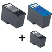 999inks Compatible MultiPack Dell Series 5 1 Full Set + 1 Extra Black Inkjet Printer Cartridges