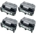 999inks Compatible Quad Pack Ricoh 400943 Black Laser Toner Cartridges