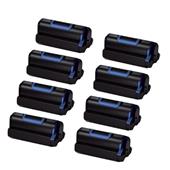 999inks Compatible Eight Pack OKI 45439002 Black High Capacity Laser Toner Cartridges