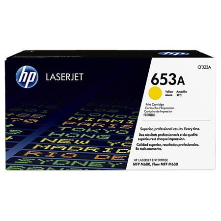 HP 653A Original Yellow Toner Cartridge (CF322A)