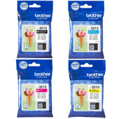 Brother LC3213 Full Set High Capacity Original Inkjet Printer Cartridges