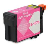 999inks Compatible Light Magenta Epson T1576 Inkjet Printer Cartridge