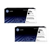 HP 331A/W1331A Black Original Standard Capacity Laser Toner Cartridges Twin Pack