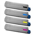 999inks Compatible MultiPack Oki 440592 1 Full Set Laser Toner Cartridges