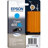 Epson 405XL (T05H240) Cyan Original DURABrite Ultra High Capacity Ink Cartridge (Suitcase)