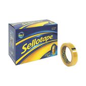 Sellotape Golden Tape 24mmx66mm Pack of 12