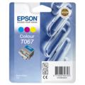 Epson T067 Colour Original Ink Cartridge (Paperclip) (T067040)