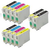 999inks Compatible Multipack Epson 405XLBK/Y 2 Full Sets + 2 FREE Black Inkjet Printer Cartridges