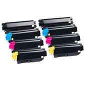 999inks Compatible Multipack Kyocera TK-5345K/Y 2 Full Sets Laser Toner Cartridges