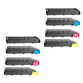 999inks Compatible Multipack Kyocera TK-5305K/C/Y/M 2 Full Sets Laser Toner Cartridges