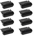 999inks Compatible Eight Pack IBM 39V2513 Black High Capacity Laser Toner Cartridges