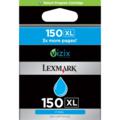 Lexmark No.150XL Cyan Original High Capacity Return Program Ink Cartridge
