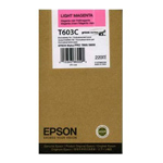 Epson T603C Original Light Magenta High Capacity 220ml Ink Cartridge