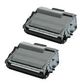 999inks Compatible Twin Pack Brother TN3430 Black Standard Capacity Laser Toner Cartridges
