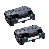 999inks Compatible Twin Pack Ricoh 407013 Black Laser Toner Cartridges