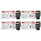 Xerox 006R04685 Full Set Original High Capacity Laser Toner Cartridges