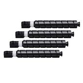 999inks Compatible Quad Pack Canon C-EXV1002 Black Laser Toner Cartridges