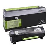 Lexmark 502 (50F2000) Original Black Standard Capacity Return Program Toner Cartridge