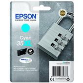 Epson 35XL (T3592) Cyan Original DURABrite Ultra High Capacity Ink Cartridge (Padlock)