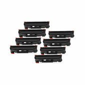 999inks Compatible Eight Pack HP 79A Black Laser Toner Cartridges