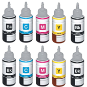 999inks Compatible Multipack Epson 113 2 Full Sets + 2 FREE Black Ink Bottles