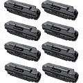 999inks Compatible Eight Pack Samsung MLT-D307S Black Laser Toner Cartridges