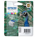 Epson T001 Colour Original Ink Cartridge (Peacock) (T001001)