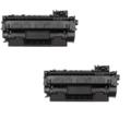 999inks Compatible Twin Pack Canon 719H Black High Capacity Laser Toner Cartridges
