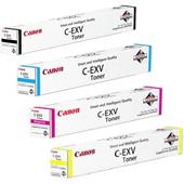 Canon C-EXV65 Full Set Original Laser Toner Cartridges
