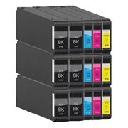999inks Compatible Epson T16A1/4 3 Full Sets+3 FREE BLACK Standard Capacity Inkjet Cartridges