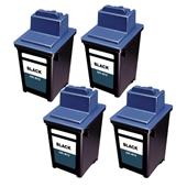999inks Compatible Quad Pack Samsung M10 Black Inkjet Printer Cartridges