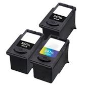999inks Compatible Multipack Canon PG-560XL and CL-561XL 1 Full Set + 1 EXTRA Black Inkjet Cartridge