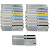 999inks Compatible Multipack Epson T8041/9 2 Full Sets + 2 FREE Photo Black Inkjet Printer Cartridge