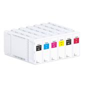 999inks Compatible Multipack Epson T50U1/UF 1 Full Set Standard Capacity Inkjet Printer Cartridges