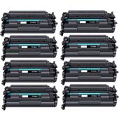 999inks Compatible Eight Pack HP 59A Black Standard Capacity Laser Toner Cartridges