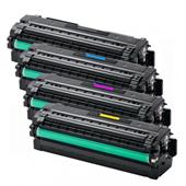 999inks Compatible Multipack Samsung CLT-K-Y505L 1 Full Set Laser Toner Cartridges