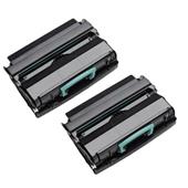 999inks Compatible Twin Pack Dell 593-10337 Black Laser Toner Cartridges