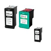 999inks Compatible Multipack HP 350XL/ 351XL 1 Full Set + 1 Extra Black Inkjet Printer Cartridges