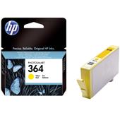 HP 364 Yellow Original Standard Capacity Ink Cartridge with Vivera Ink (CB320EE)