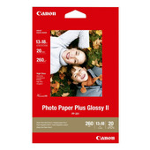 Canon Paper PP-201 Photo Paper Plus Glossy II 260gsm 13x18cm (5x7) - 20 Sheets