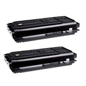999inks Compatible Twin Pack Kyocera TK-7125 Black Laser Toner Cartridges