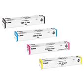 Canon C-EXV55 Full Set Original Laser Toner Cartridges