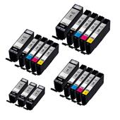 999inks Compatible Multipack Canon PGI-570XLPGB and CLI-571XLBK/C/M/Y 3 Full Sets + 3 FREE Black Inkjet Printer Cartridges