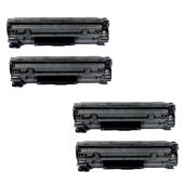 999inks Compatible Quad Pack HP 83X Black High Capacity Laser Toner Cartridges