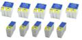 999inks Compatible Multipack Epson T013/14 5 Full Sets Inkjet Printer Cartridges